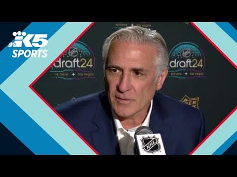 Seattle Kraken General Manager Ron Francis on team's first NHL Draft pick