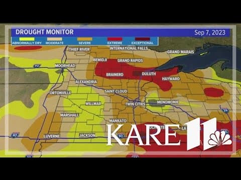 Majority of the state experiencing 'severe drought' conditions