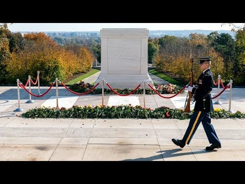 WATCH: Veterans Day festivities at Arlington National Ceremony