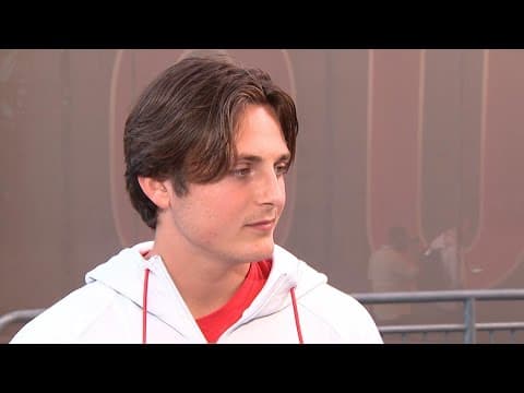 Ohio State QB Julian Sayin discusses dominant win over Grambling State