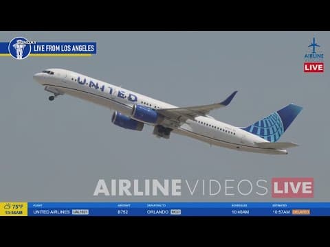 United Airlines 757 Jet loses wheel