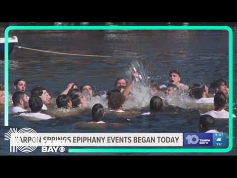 69 young men prepare to dive for cross in 118th Epiphany celebration
