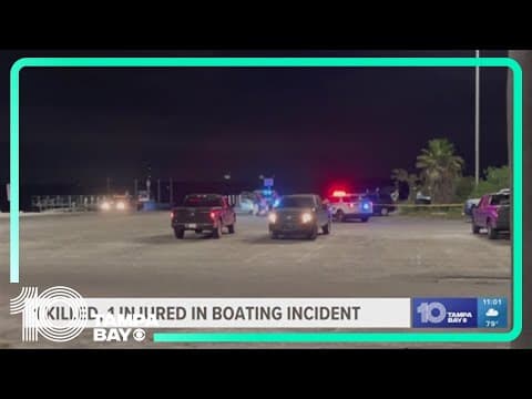 1 killed, 1 injured in boating incident near Courtney Campbell