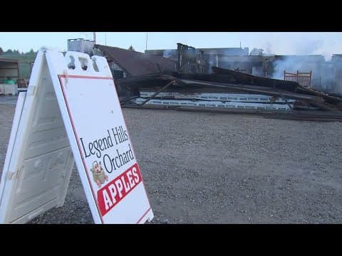 'A tragic event': Family rebuilding after fire destroys Licking County orchard