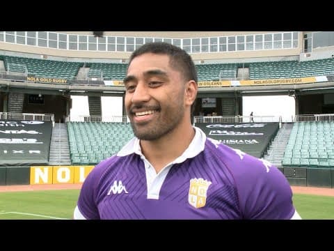 Interview: NOLA Gold team captain, Tesimoni Tongauiha