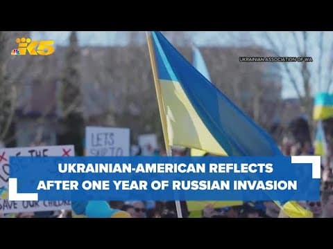 Ukrainian American living in Seattle reflects on year since Russian invasion