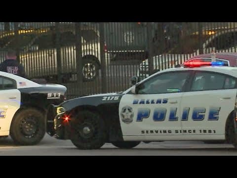 Heavy police presence responding to barricaded man man near SMU