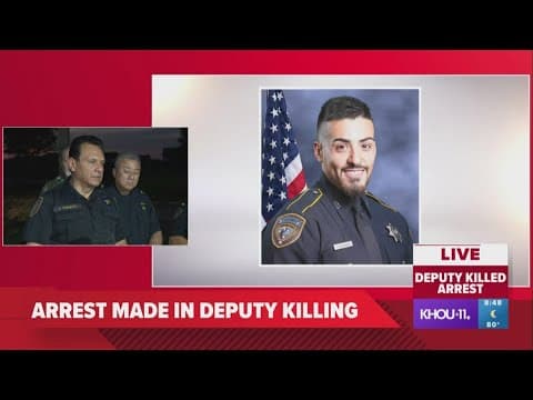Update after man arrested in connection with Harris County deputy's death