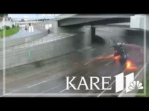 MnDOT cameras capture sliding semi