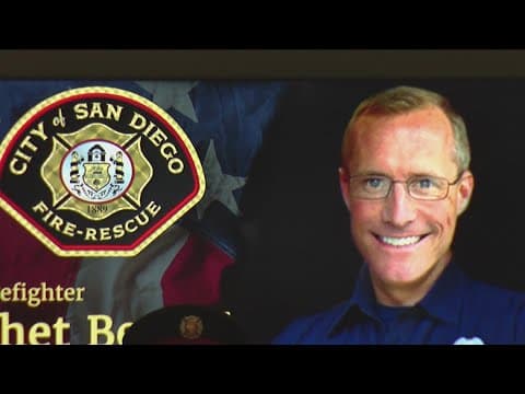 San Diego firefighter with 25 years of service remembered