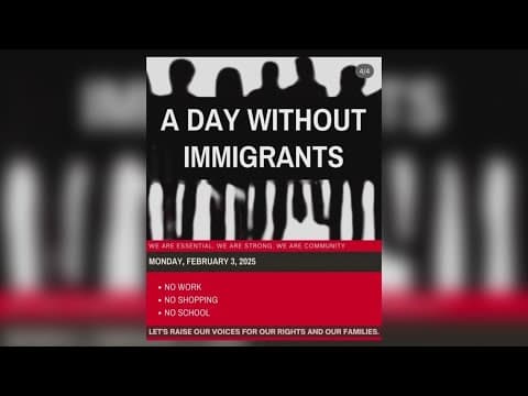 Nationwide movement to highlight importance of immigrants in the workforce