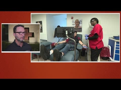 Blood donations at a 20-year low, and the need for blood is 'constant'