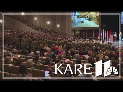 Minnesota National Guard deploying 550 soldiers to Middle East