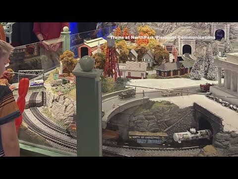 The NorthPark Center trains are officially open!