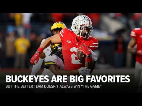 Buckeyes are big favorites in 'The Game' | Ohio State vs. Michigan 2024