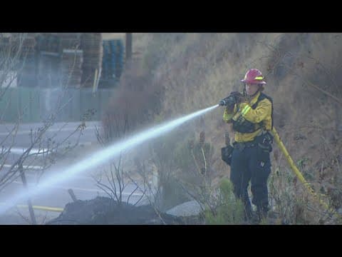 Evacuation warning for wildfire near Lakeside