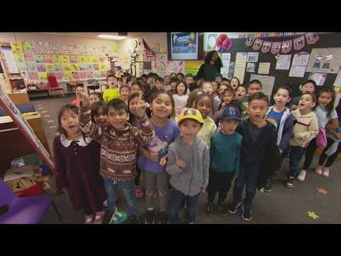 CBS 8 Weather School | Visiting Discovery Charter in Chula Vista