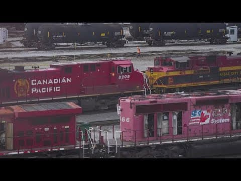 Rail strike looms as two major railroads threaten to shut down operations