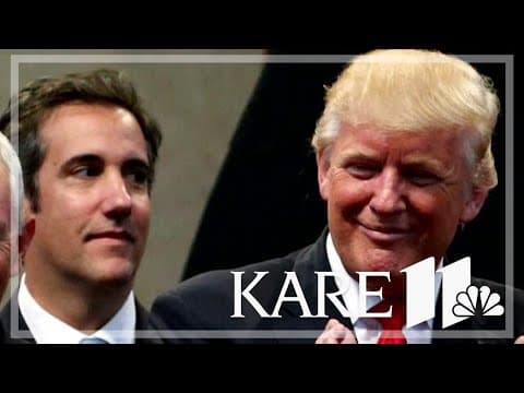 Michael Cohen takes the stand in Former President Donald Trump's hush money trial