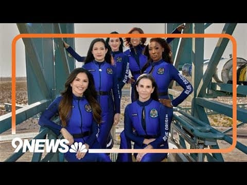 Gayle King, Katy Perry lift off in historic all-female spaceflight