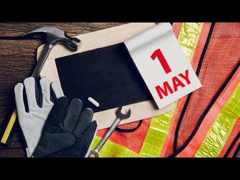 LIVE: May Day rally at Lafayette Square