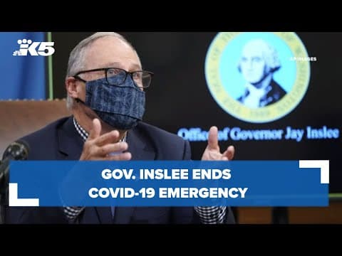 Gov. Inslee ends COVID-19 emergency