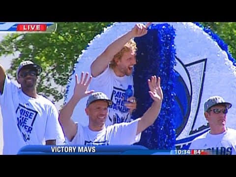 Dallas Mavericks 2011 NBA Championship Parade (FULL BROADCAST)