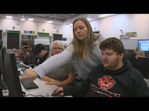 Monroe High School a model for teaching special needs students