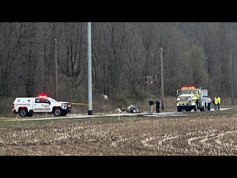 Officials giving update on Muncie plane crash