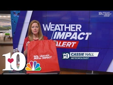What you need to keep in a weather impact kit