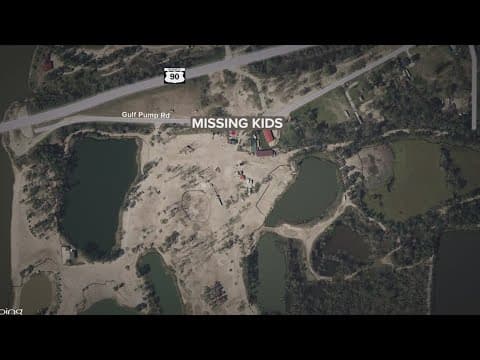 Deputies searching for 2 children who went underwater, didn't resurface at off-road park in Crosby