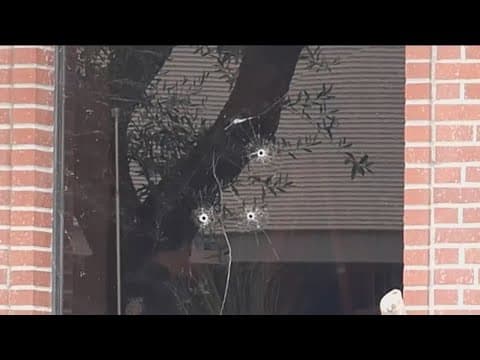 Drive-by shooter fires into California TV station