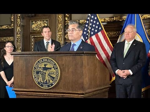 HHS secretary Becerra visits Minnesota Capitol amid abortion debate