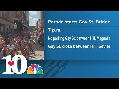 Road closures for Pride Fest this weekend
