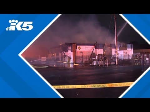 Tile and countertop business in Kent 'a total loss' after fire