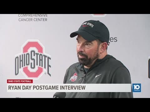 Ryan Day postgame interview | Ohio State vs. Northwestern