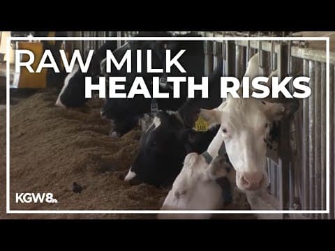 Oregon Health Authority: Raw milk does not help cure bird flu