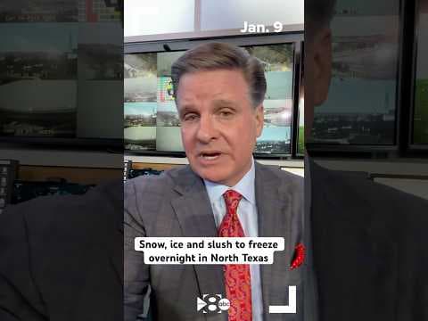 Friday morning road conditions will include frozen ice and slush from Thursday’s snowfall.