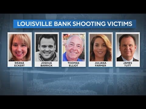 Police continuing to investigate motive in Louisville bank shooting