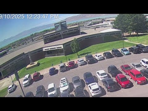 Charlie Kirk shooting: Manhunt intensifies for gunman