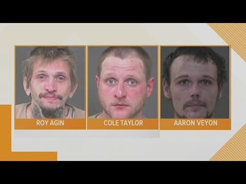 3 Muskingum County inmates in custody after assaulting corrections officer, escaping