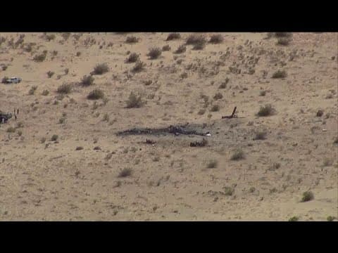 5 Marines killed after Osprey crashes in Southern California Desert
