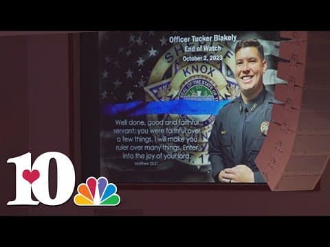 Funeral held for Deputy Tucker Blakely