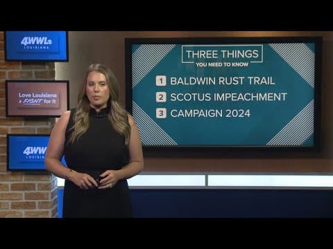 WWL Wednesday: Three Things You Need to Know