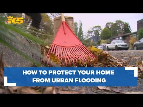 How to protect your home ahead of forecasted urban flooding