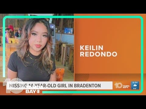 Missing 14-year-old girl in Bradenton