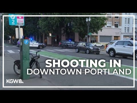 1 person hospitalized after shooting in Southwest Portland
