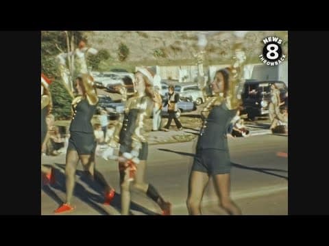 Old Town in San Diego Christmas Parade 1973