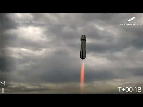 Blue Origin's New Shepard completes 33rd mission to space
