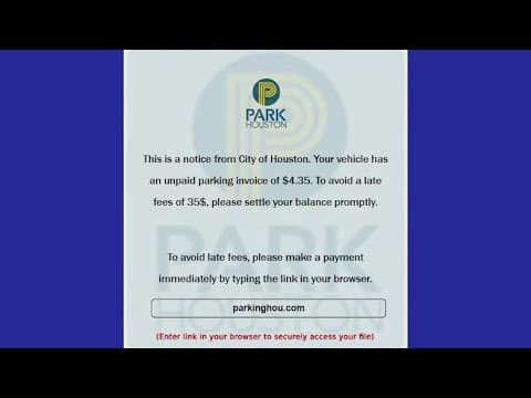 Park Houston warns of pervasive text scam that some of its employees even received